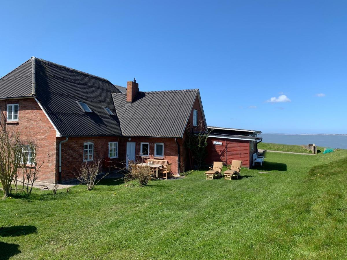 Kapitänshaus Meerblick Langeneß Exterior foto
